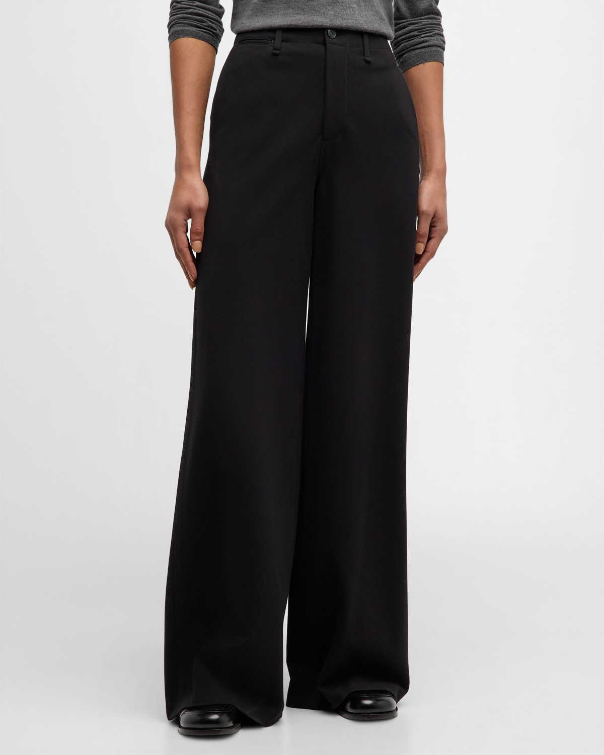 Rag & Bone Sofie Tailored Ponte Pants In Black