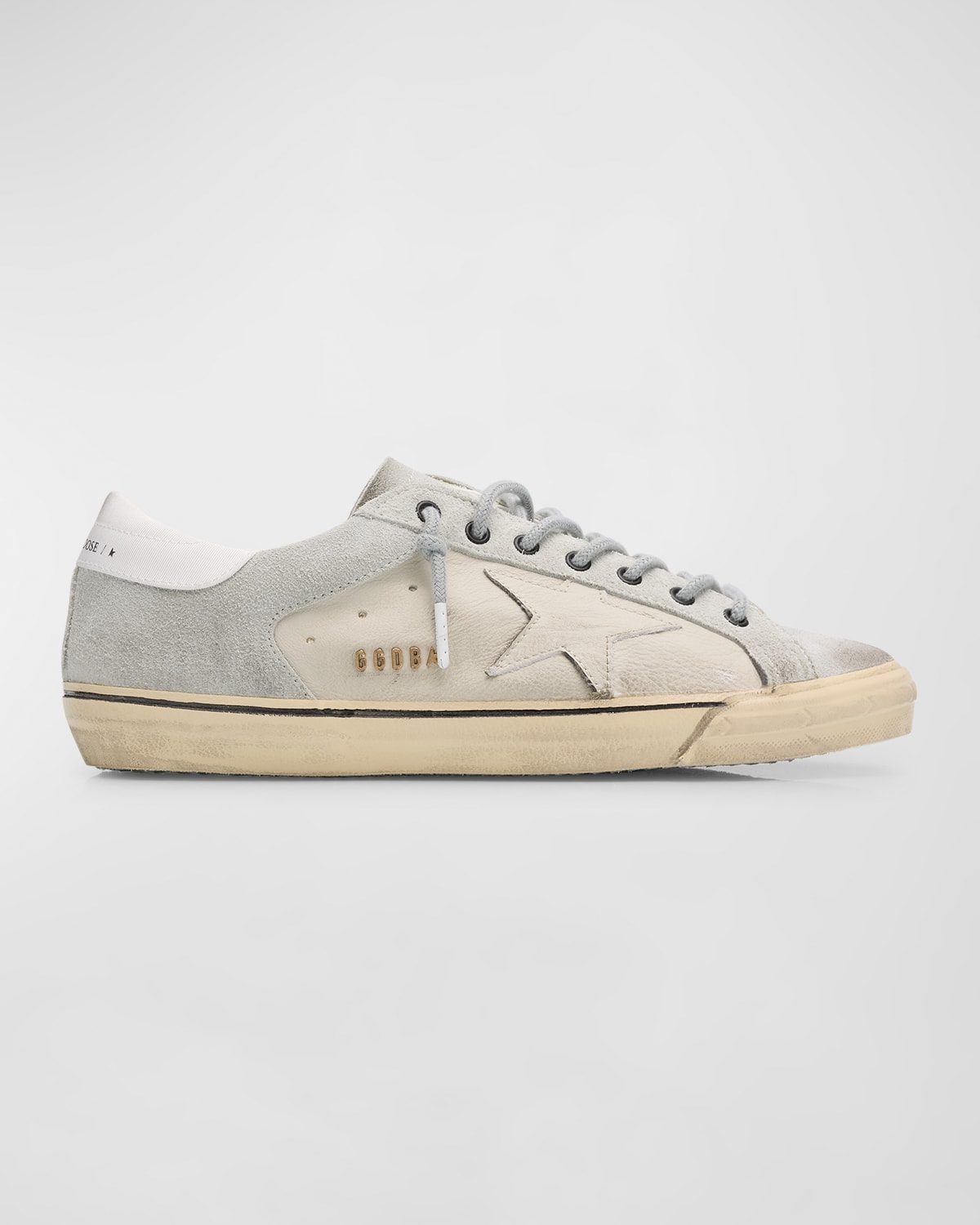 Golden Goose Super-star Low Top Sneaker In Icewhite