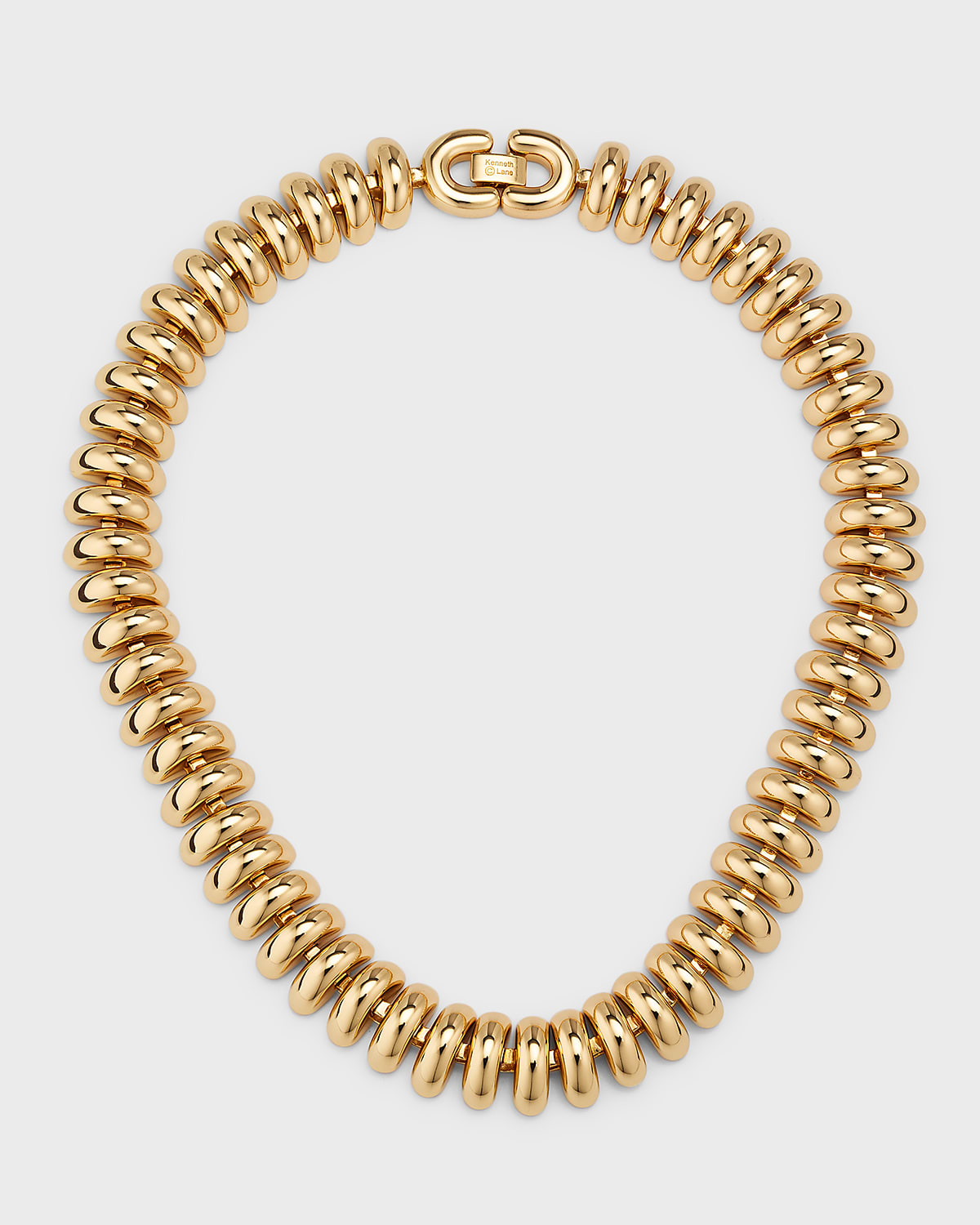 Kenneth Jay Lane Golden Chain Necklace