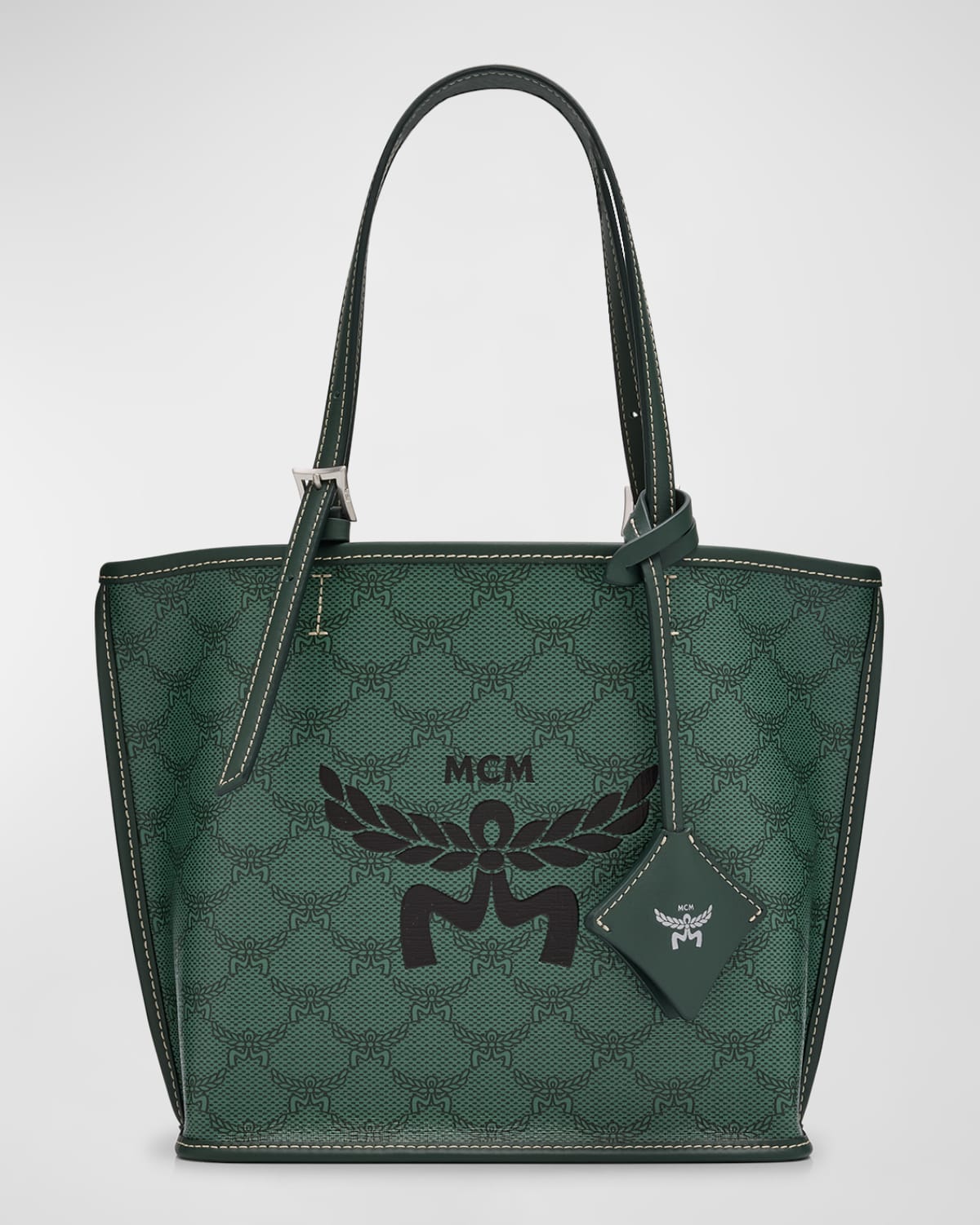 Mcm Mini Himmel Lauretos Monogram Pattern Tote Bag