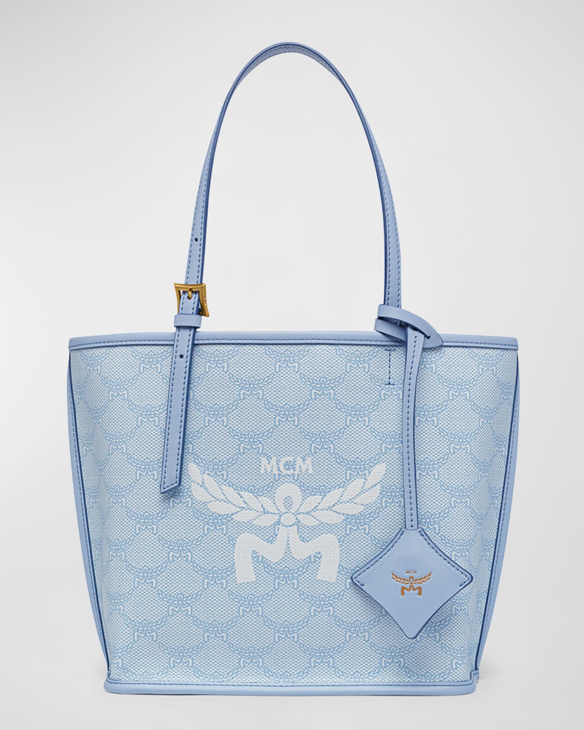 Mcm monogram tote on sale