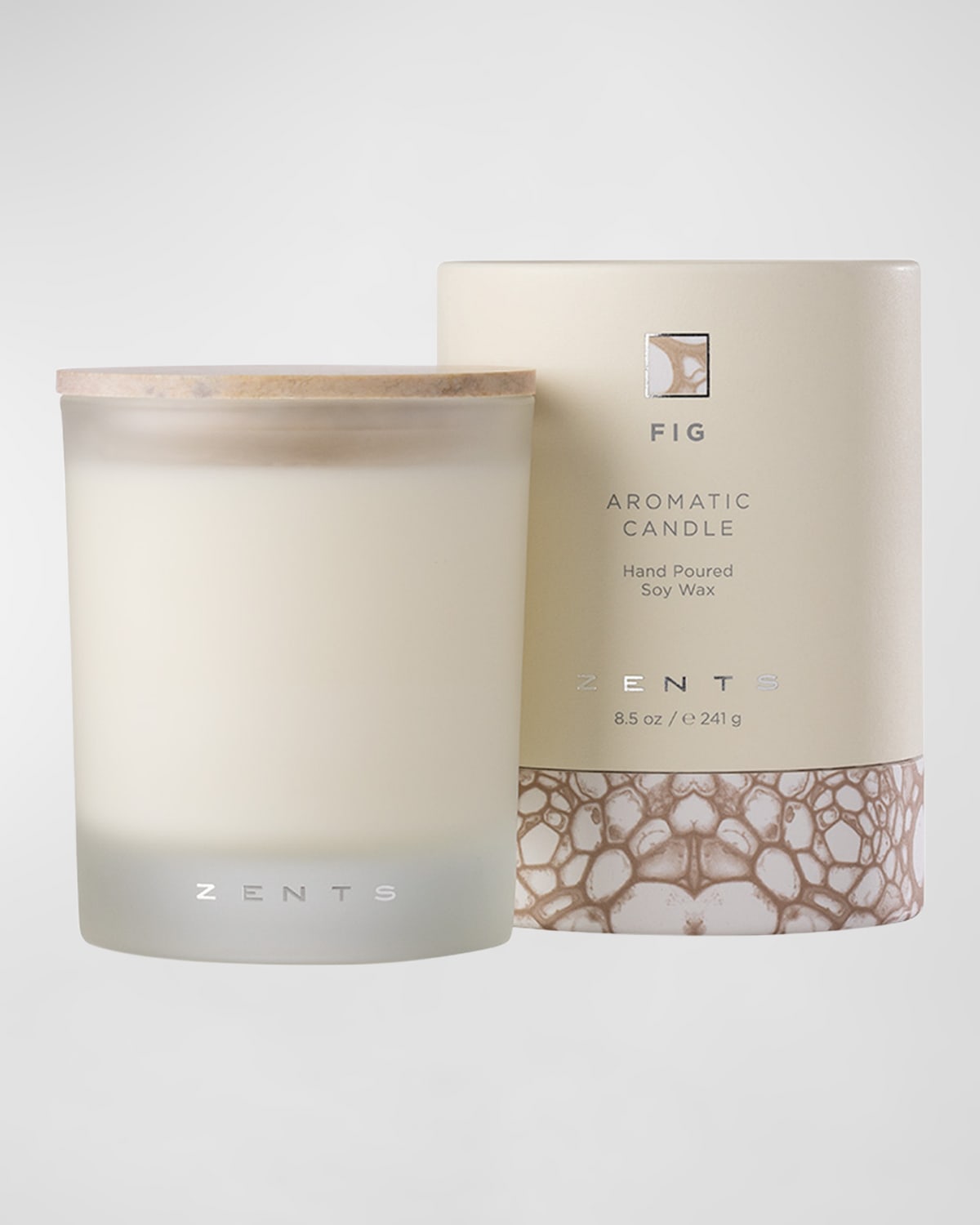 Zents Fig Bespoke Candle, 241 G In Neutral
