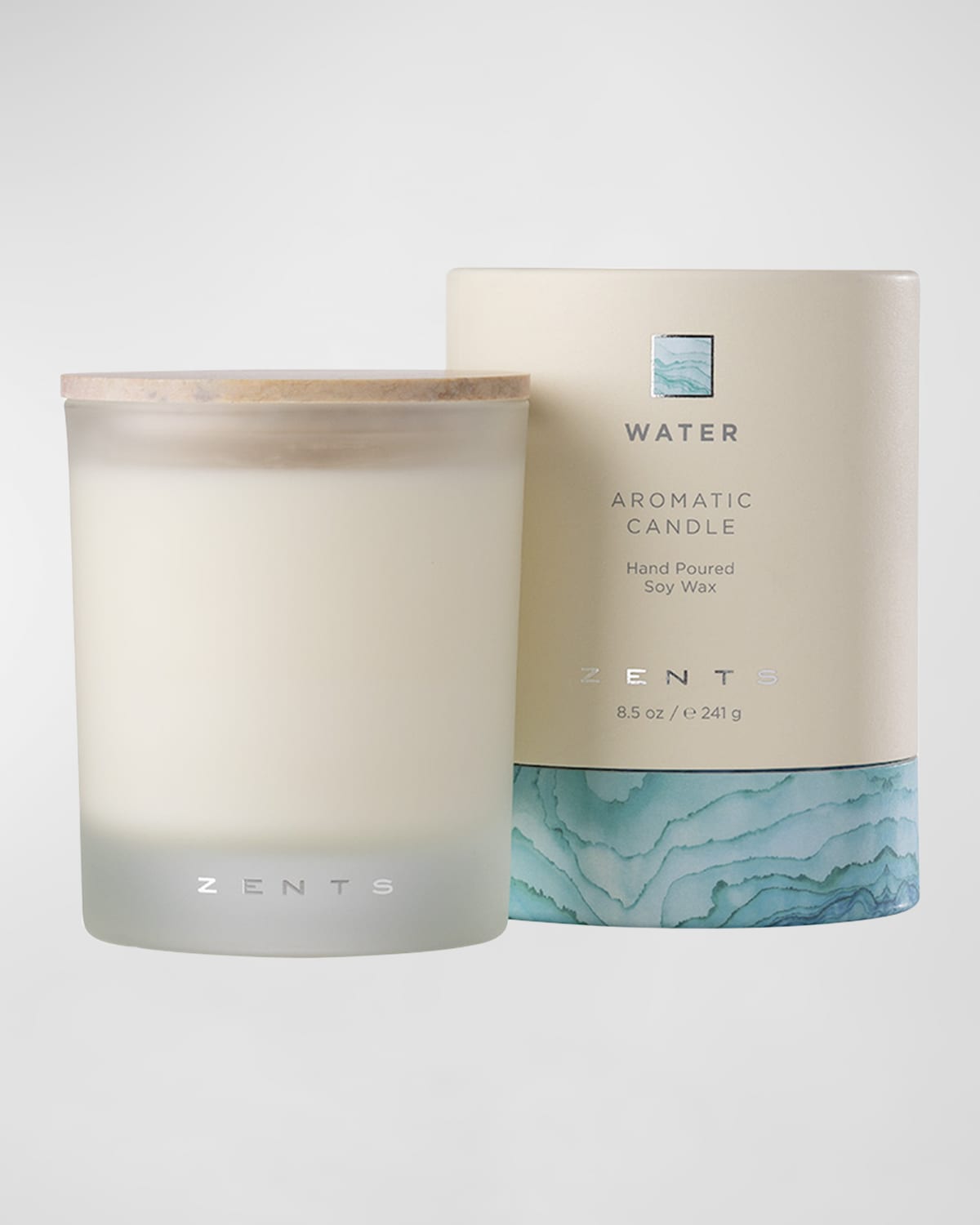 Zents Water Bespoke Candle, 241 G In White
