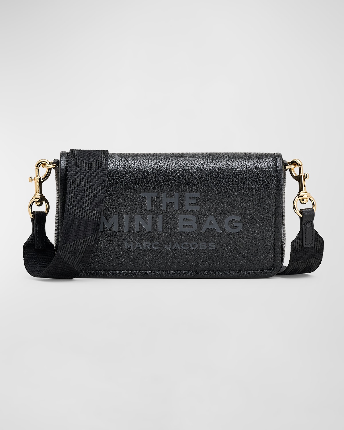 Marc Jacobs The Leather Mini Bag In Black