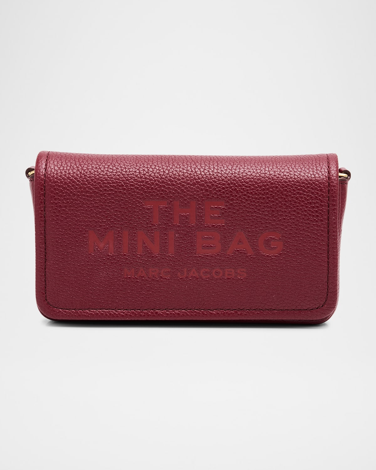Marc Jacobs The Leather Mini Bag In Red