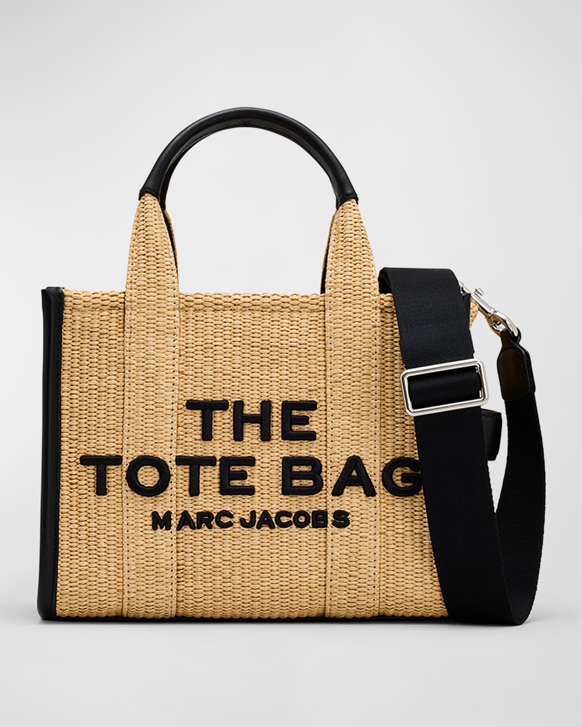 Marc Jacobs The Woven Small Tote Bag In Natural