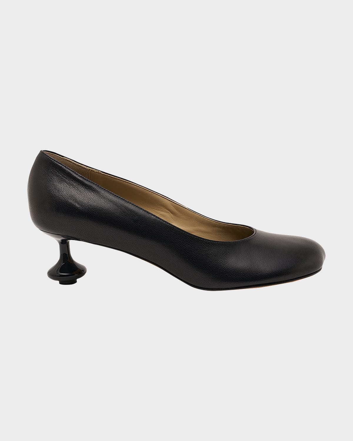 Loewe Toy Leather Stiletto Pumps In Black