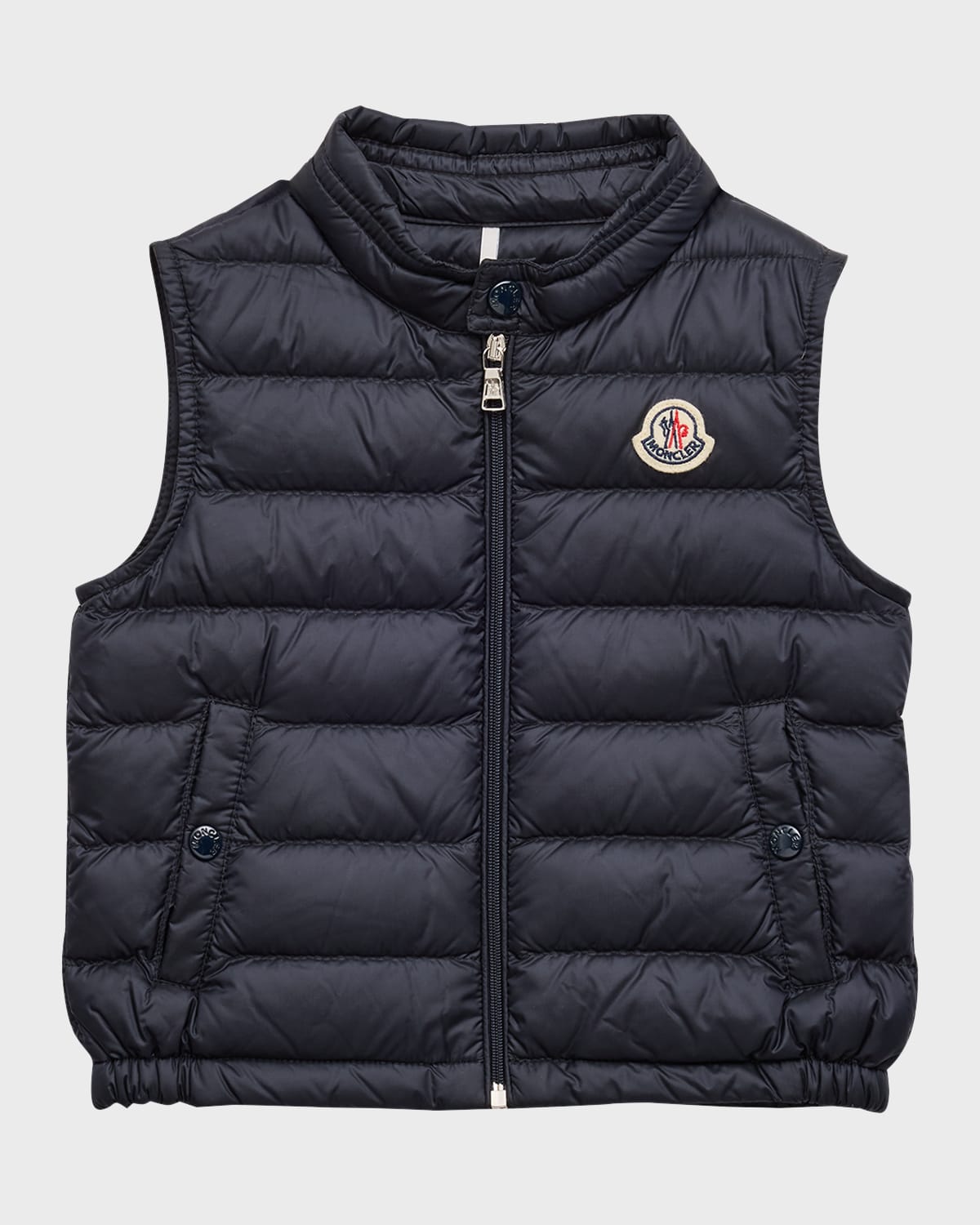 Moncler Kids' Boys' New Amaury Down Waistcoat - Baby In Navy