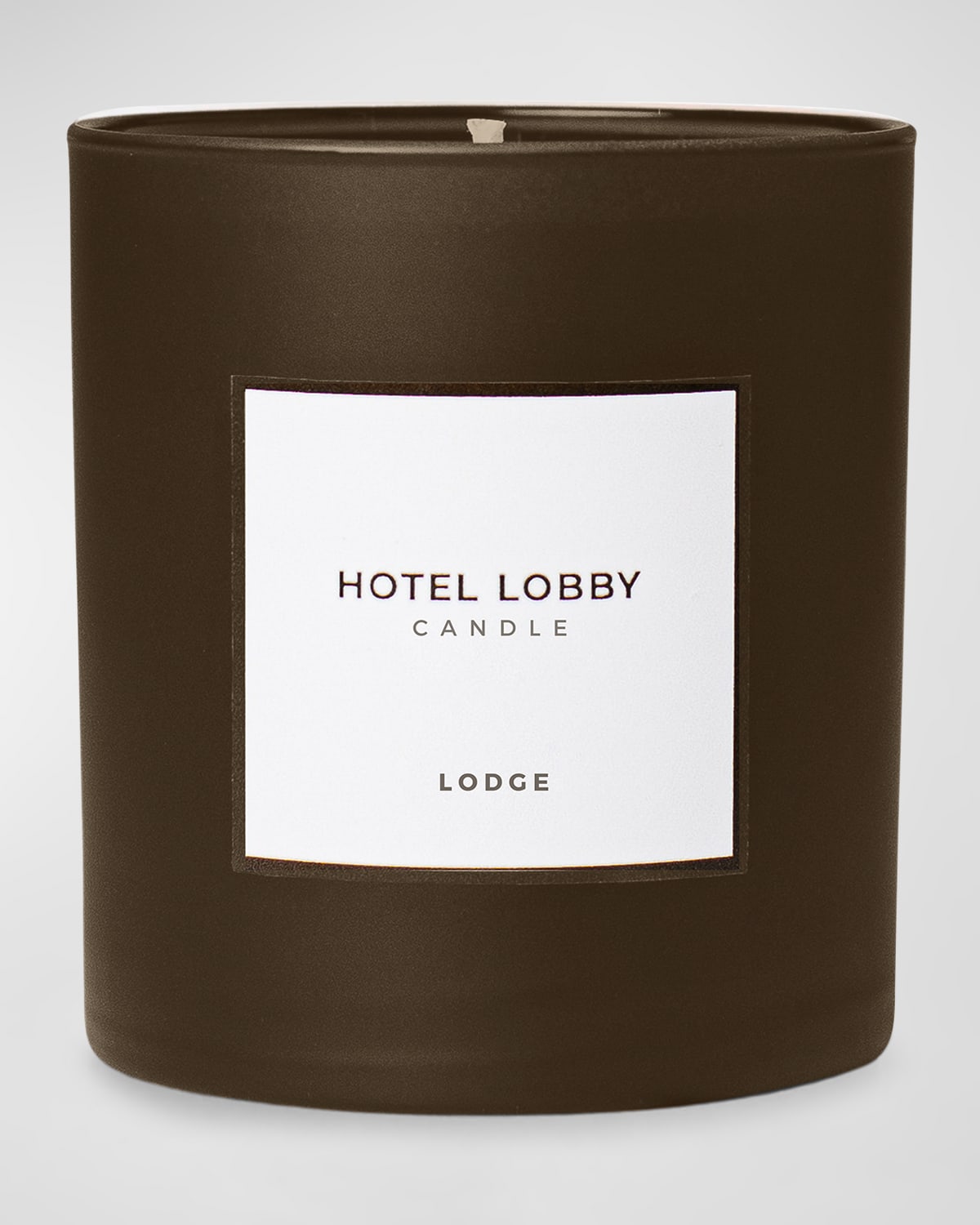 Hotel Lobby Candle 9.75 Oz. Lodge Candle In Brown