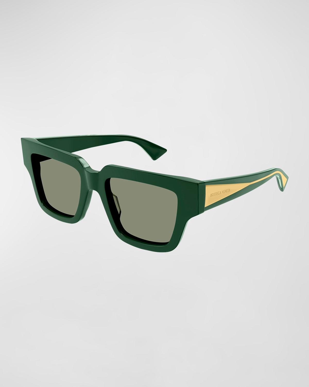 Inverted Triangle Acetate Cat-Eye Sunglasses