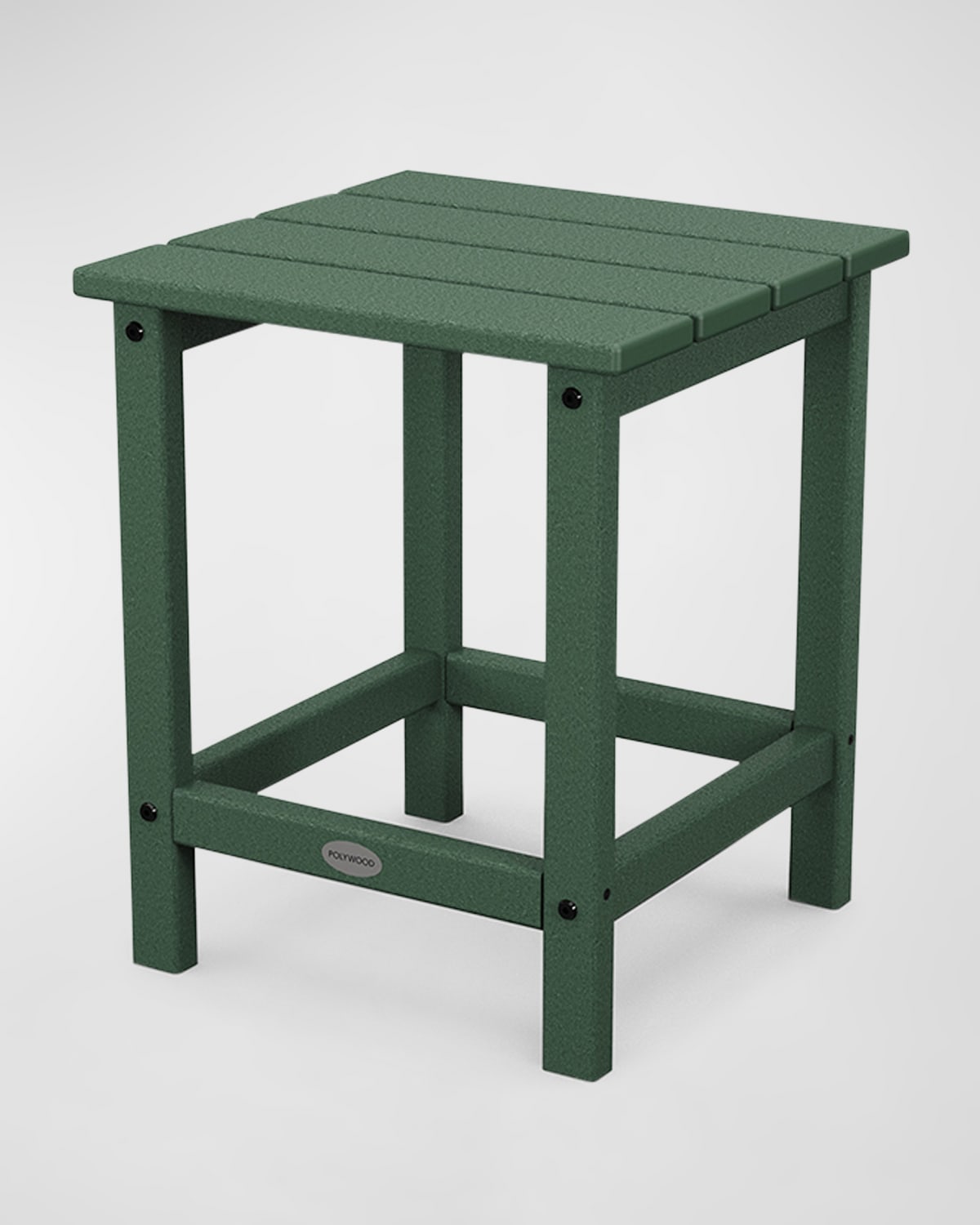 Polywood Long Island 18" Side Table In Green