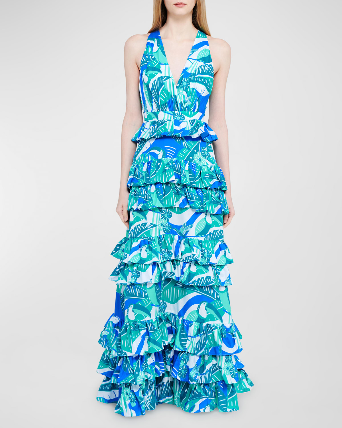 Blue Lagoon Delphine Maxi Dress