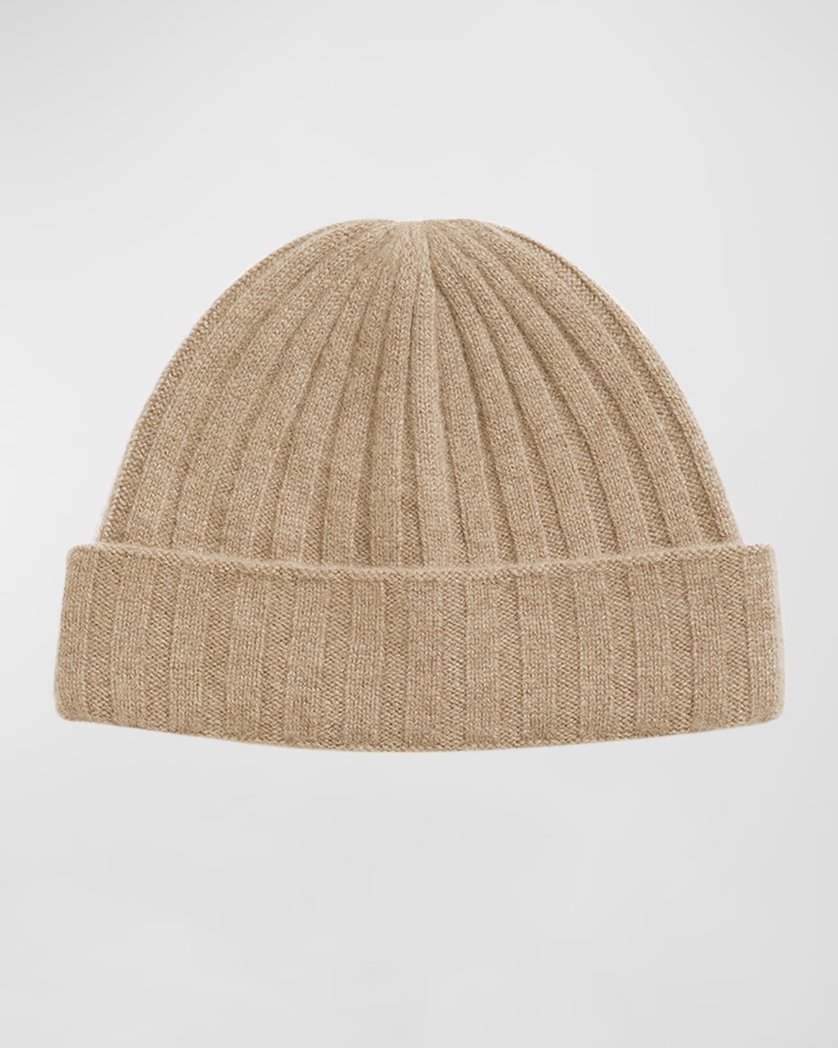 Totême Wide-ribbed Cashmere Beanie In Biscuit 091