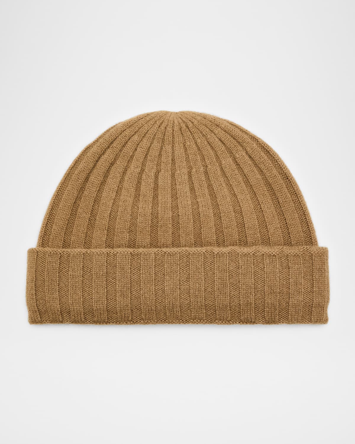 Totême Wide-ribbed Cashmere Beanie In Brown