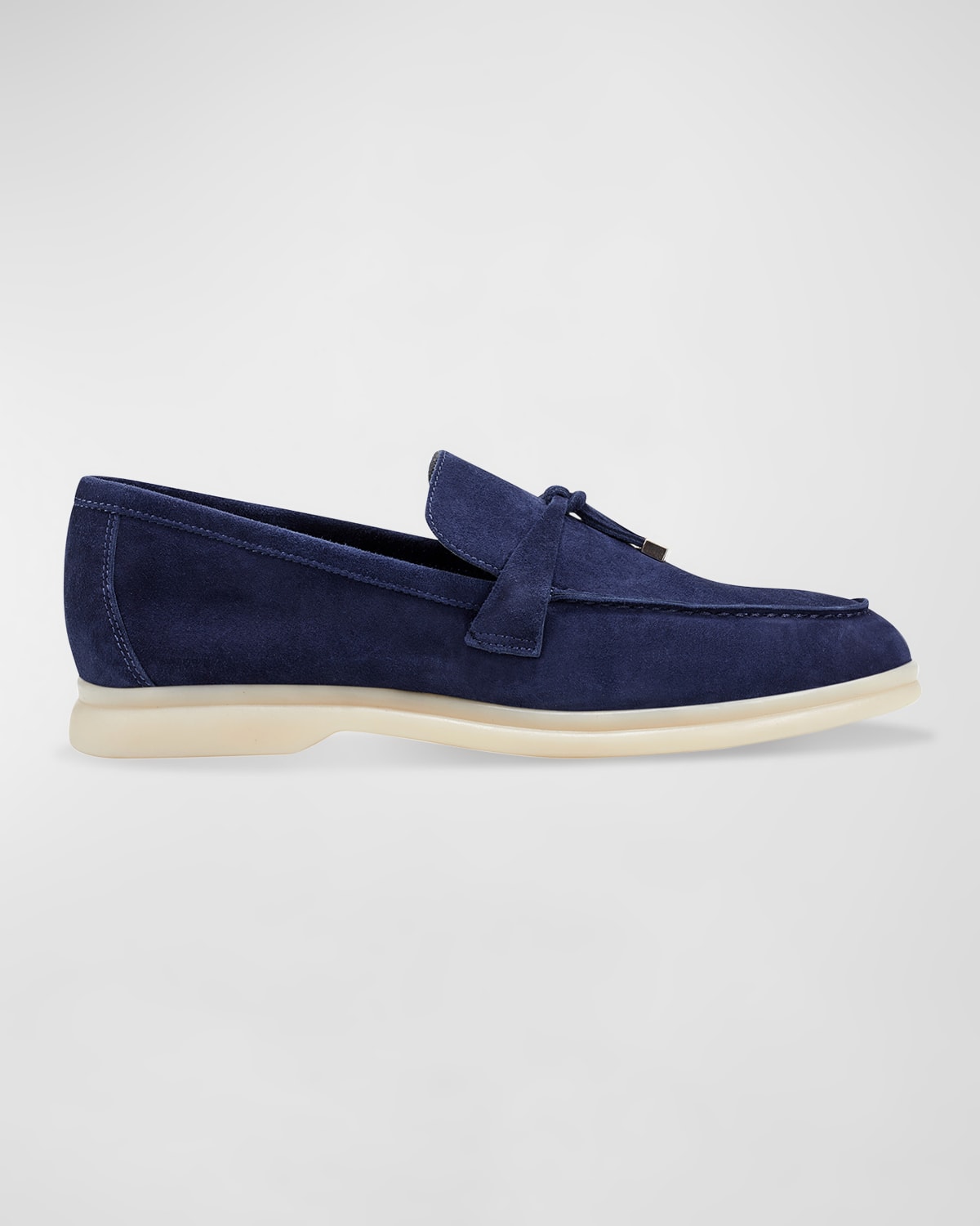 Yanelli Suede Tie Slip-On Casual Loafers