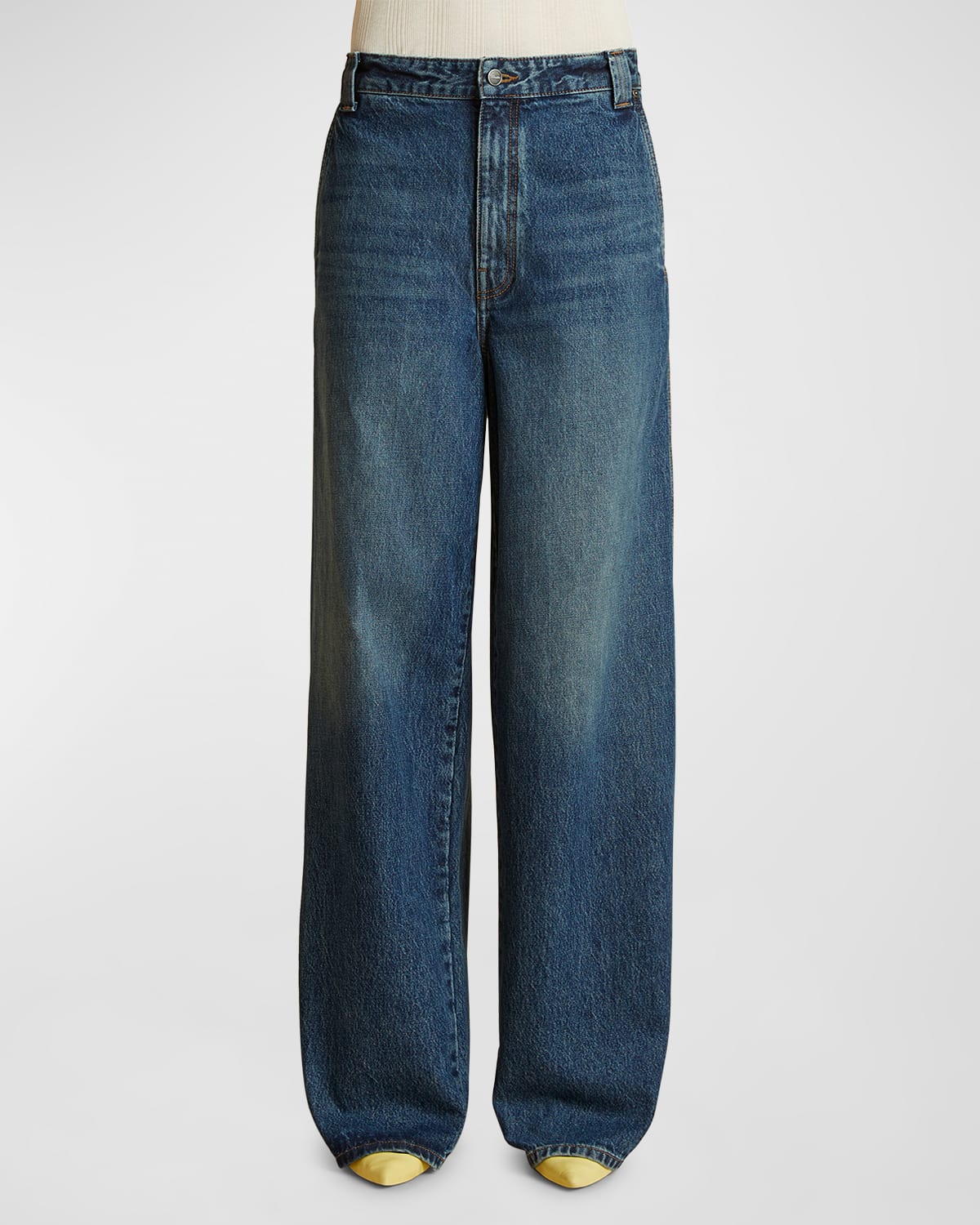 Khaite Bonnie Jeans In Archer