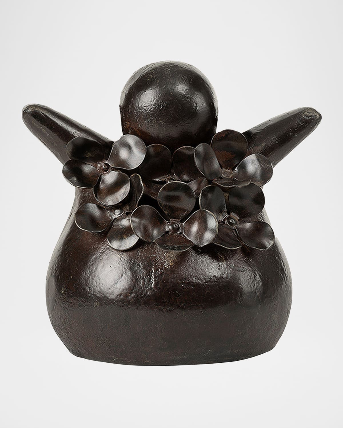 Jan Barboglio Angel Con Flores Bank In Black