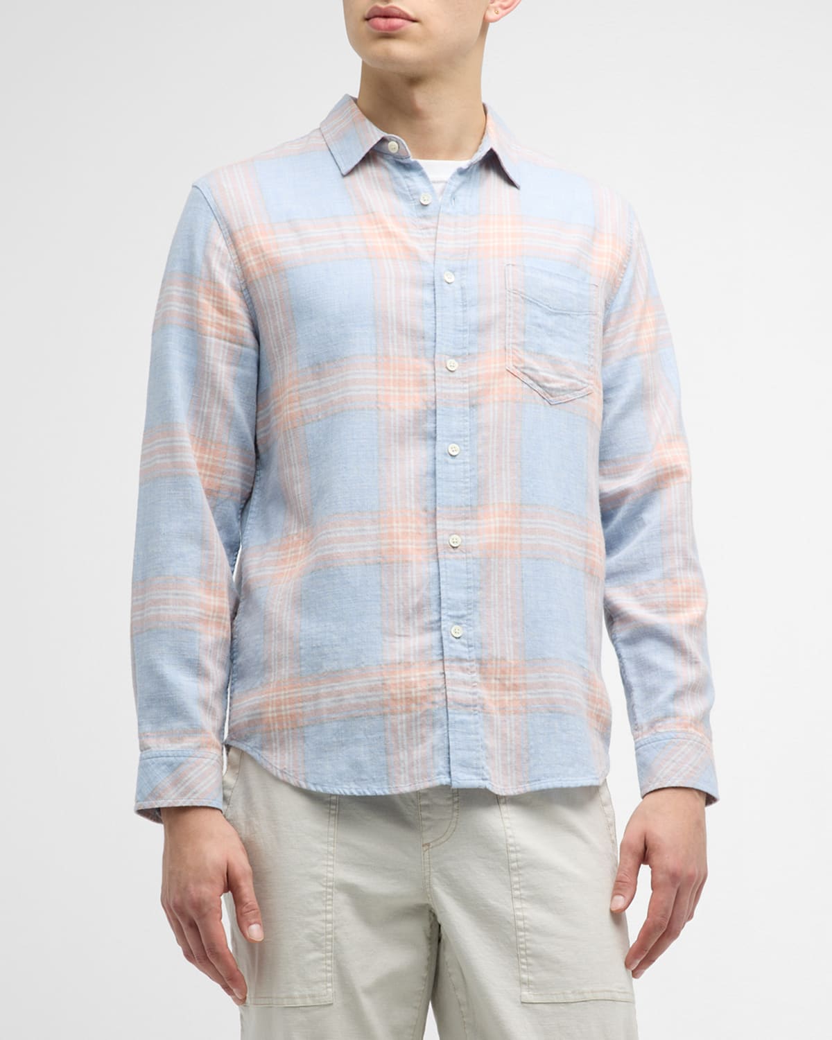 Men's Wyatt Plaid Button-Down Shirt