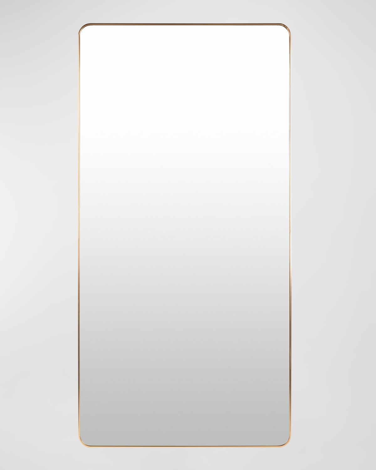 Surya Rugs Aranya 72" Floor Mirror In Gold