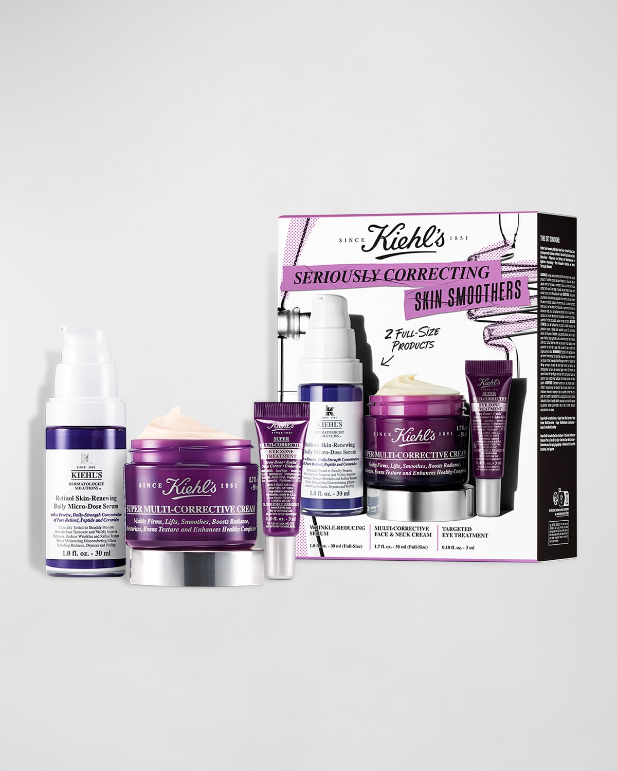 Shop Kiehl's Since 1851 Seriously Correcting Skin Smoothers Set