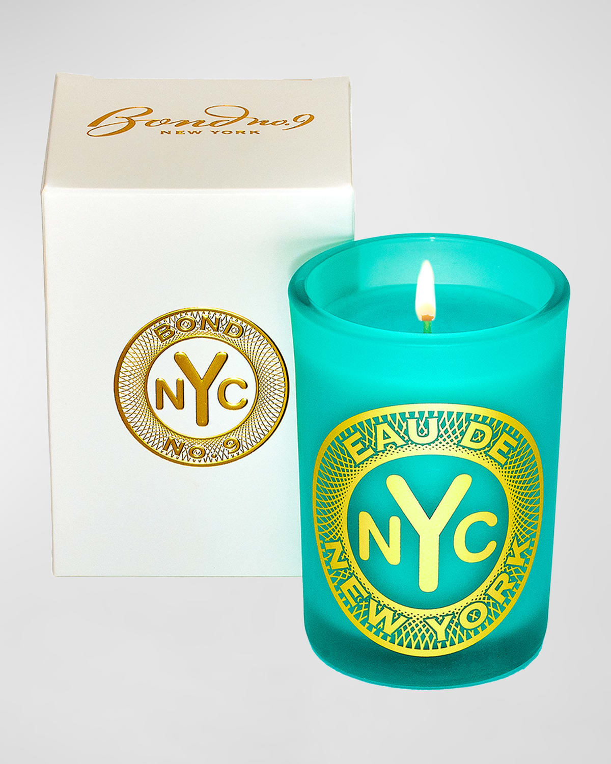 Bond No.9 New York Eau De New York Scented Candle Refill In Blue