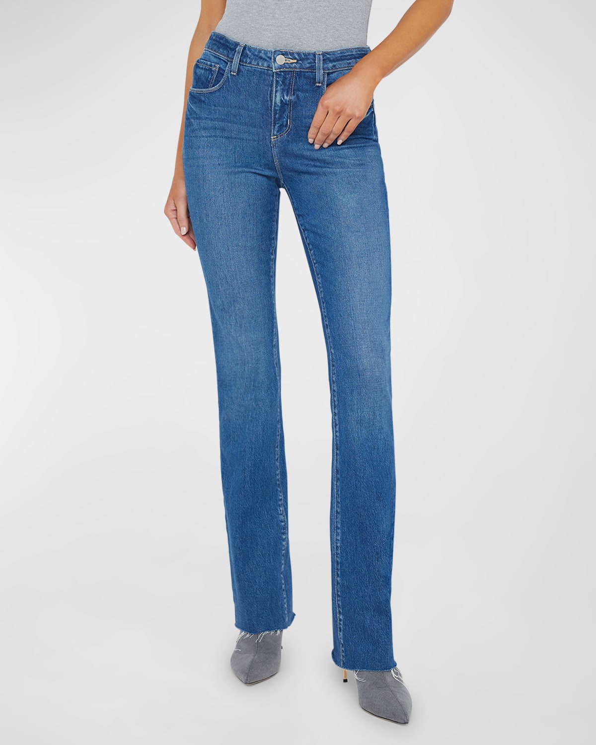 Ruth High-Rise Straight Jeans