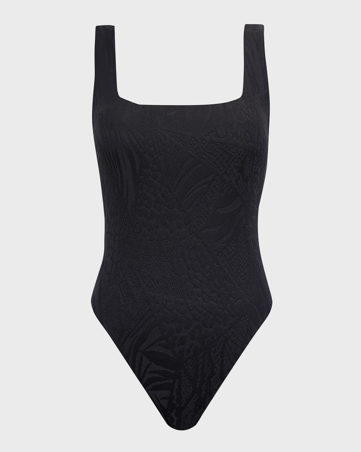 Vero Square-Neck One-Piece Swimsuit (DD-E Cup)