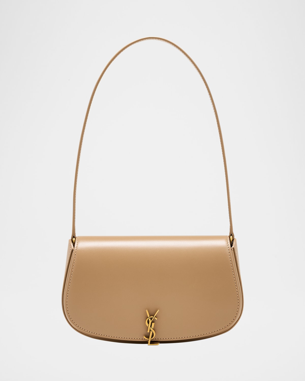 Saint Laurent Mini Ysl Flap Leather Shoulder Bag