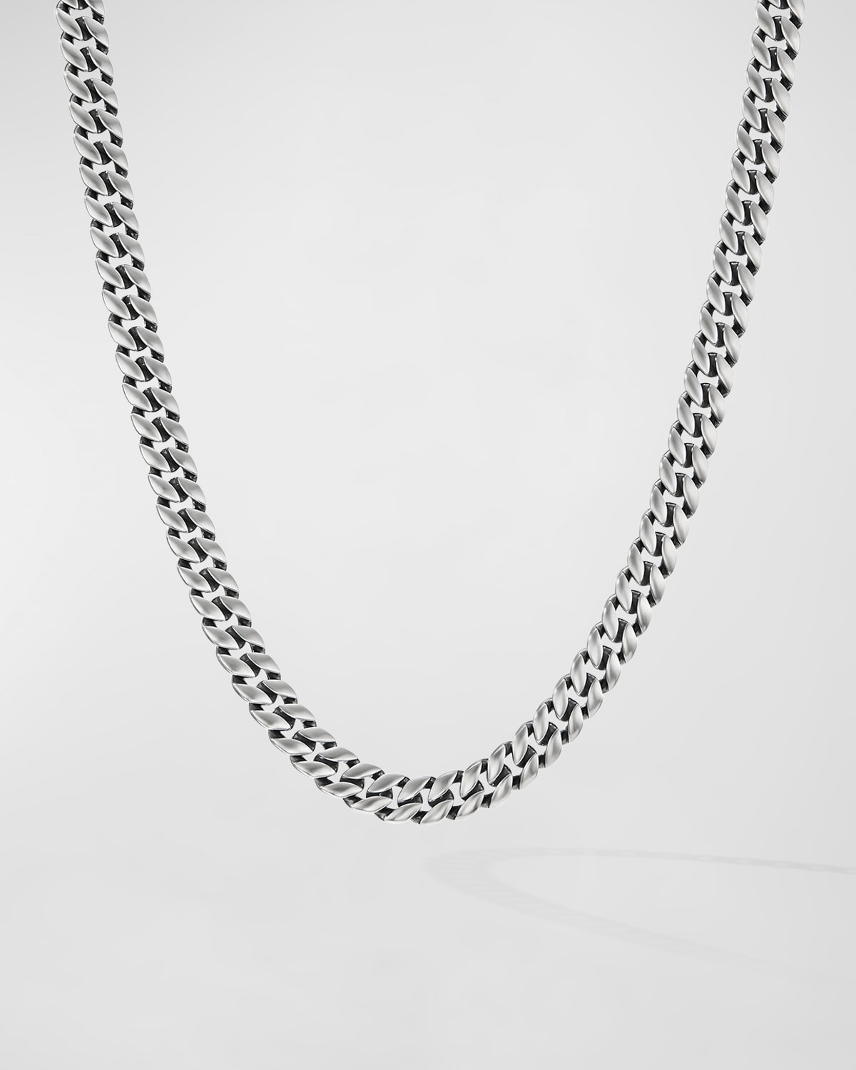 David Yurman Men's Curb Chain Necklace In Sterling Silver, 8mm, 18"l