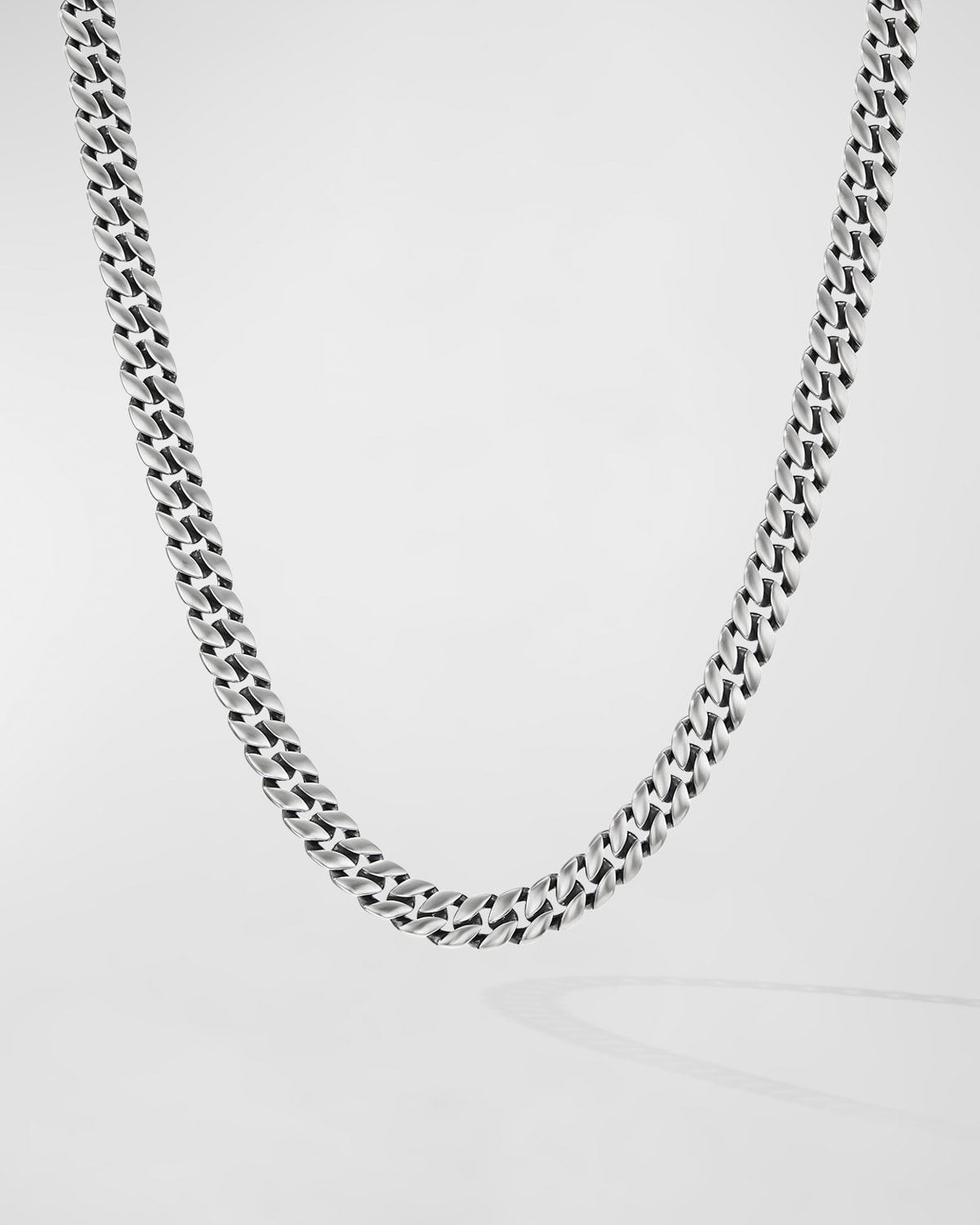 David Yurman Men's Curb Chain Necklace In Sterling Silver, 8mm, 20"l
