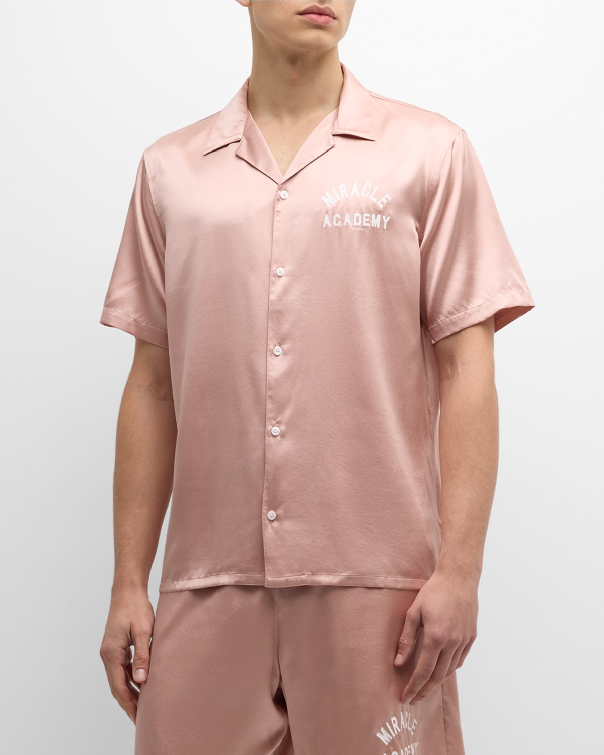 Men's Miracle Academy Silk Camp Shirt