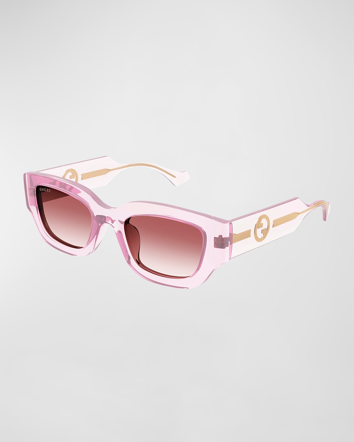Gucci Red Square Ladies Sunglasses Gg1558sk 003 51 In Pink