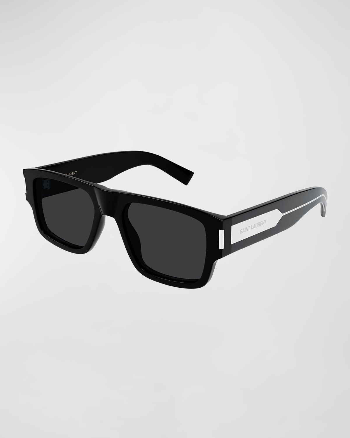 Men's SL 659 Acetate Rectangle Sunglasses