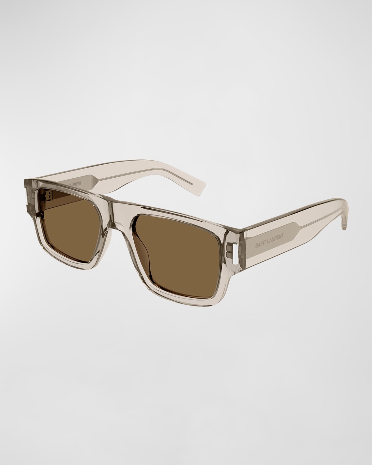 Men's SL 659 Acetate Rectangle Sunglasses