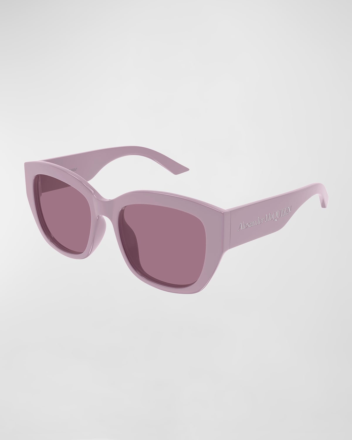 Logo Acetate Butterfly Sunglasses