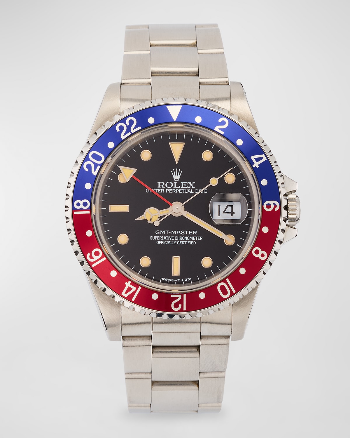 Rolex Oyster Perpetual GMT Master 40mm Vintage 1988 Watch