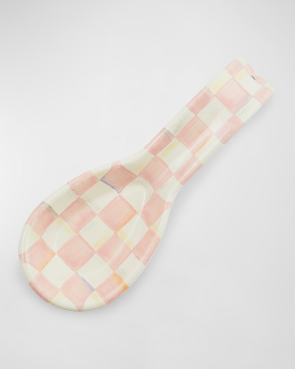 Mackenzie-childs Rosy Check Spoon Rest