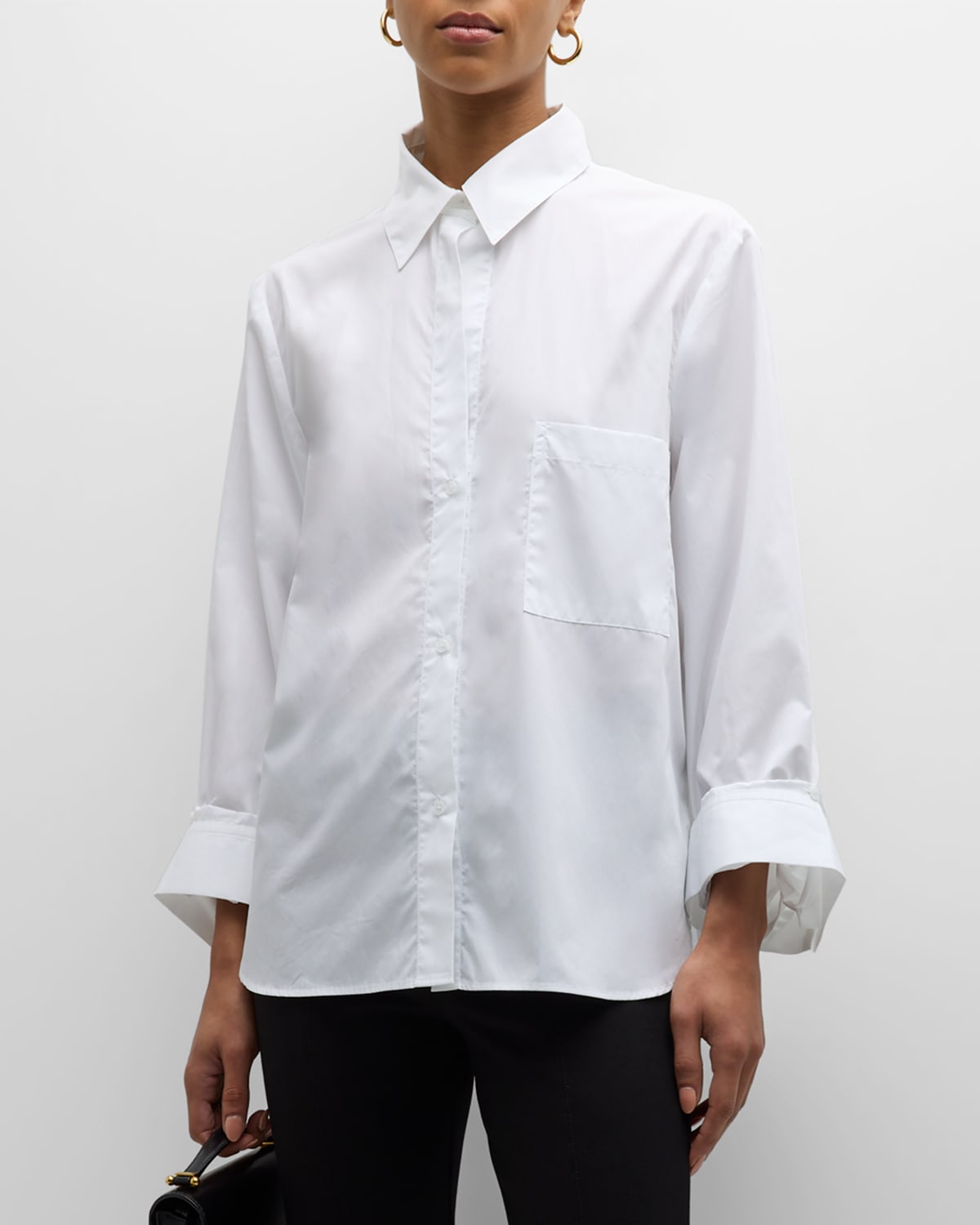Shop Twp New Morning After Shirt In Superfine Cotton In White