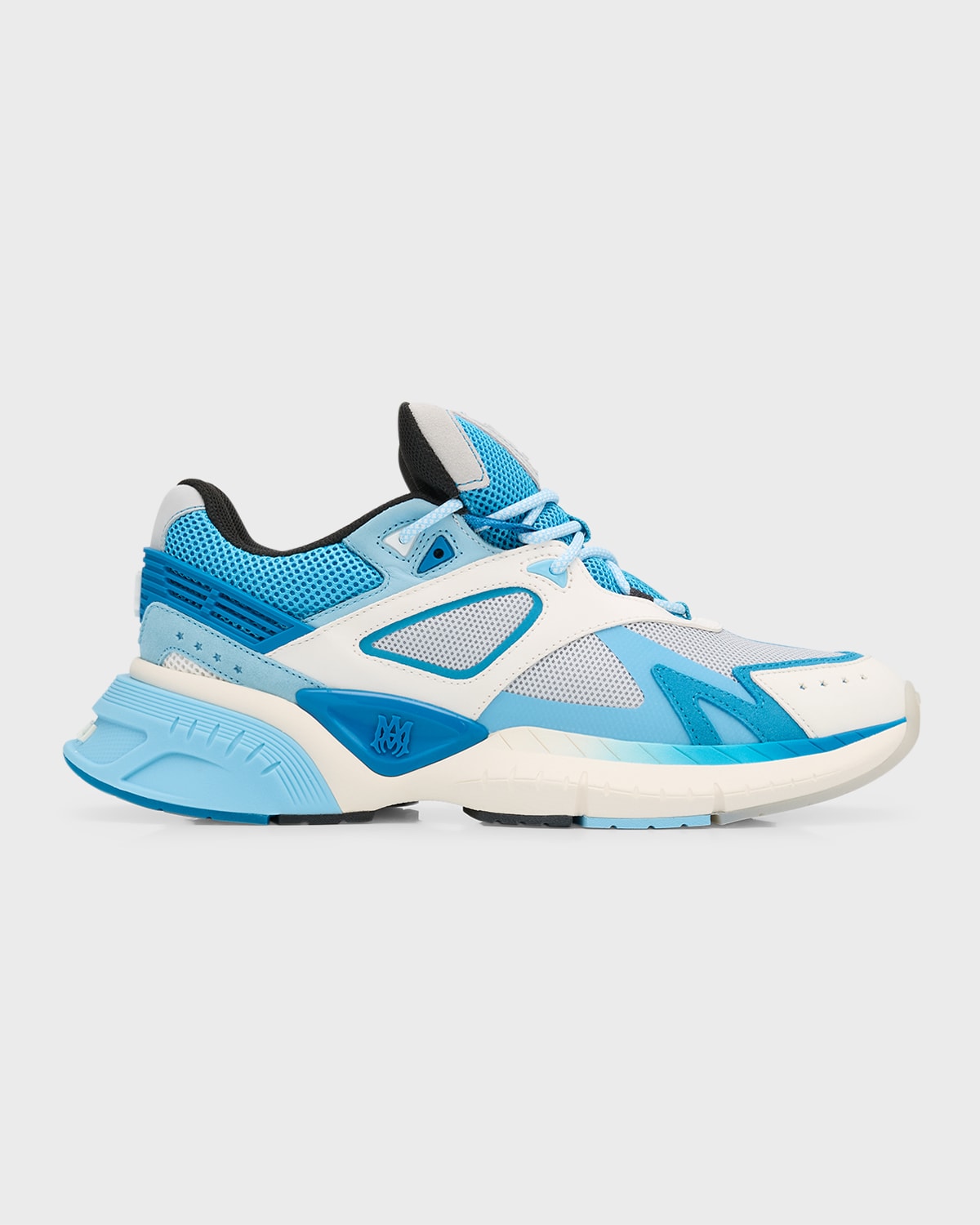 Shop Amiri Men's Ma Runner Sneakers In Air Blue