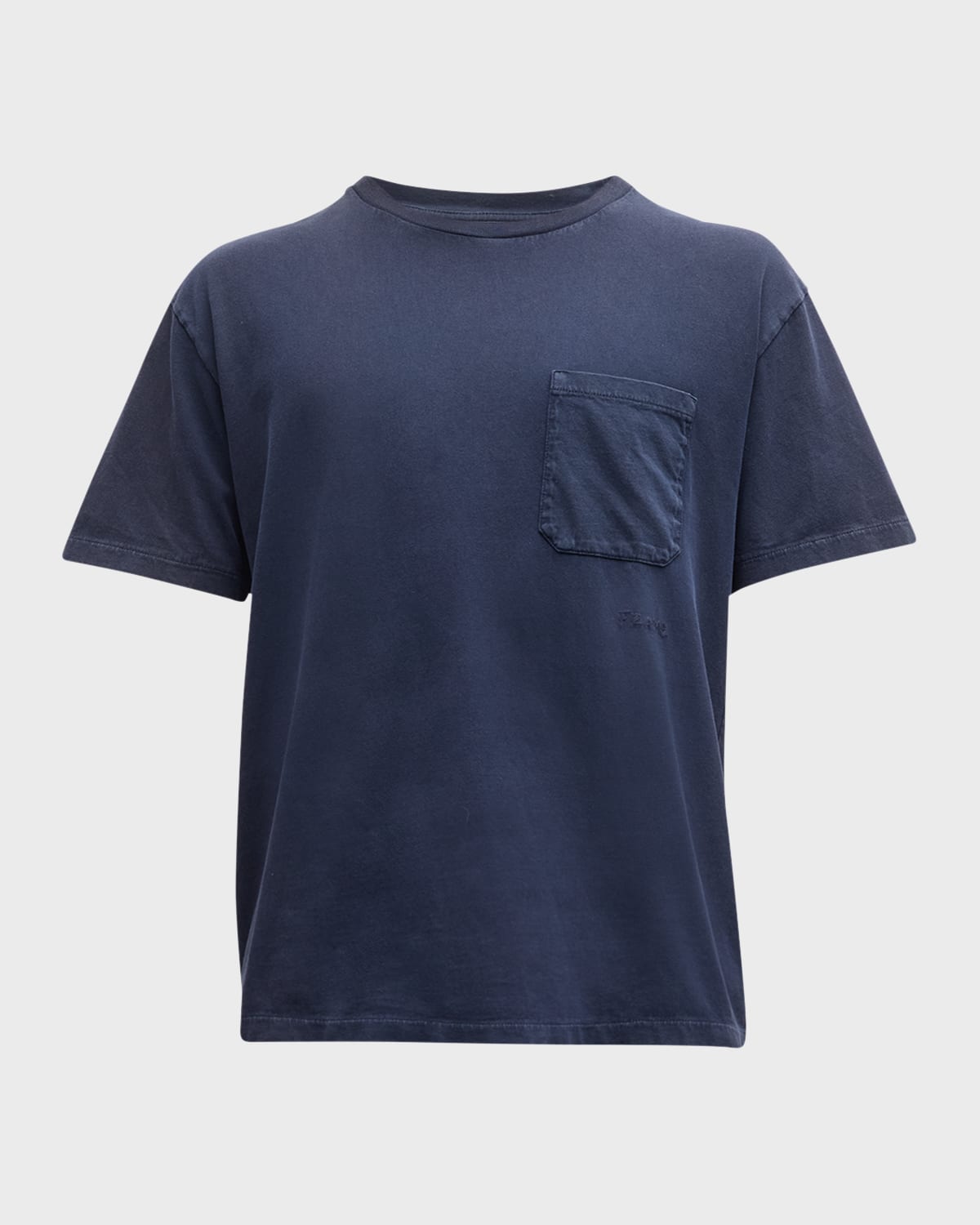 Frame Men's Relaxed Vintage Washed Tee In Vintage Mi