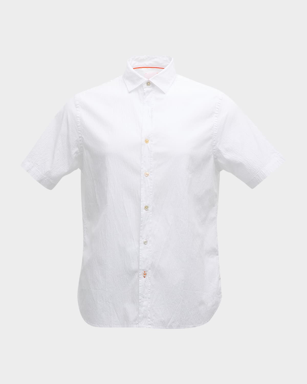 Men's Palermo Seersucker Short-Sleeve Shirt