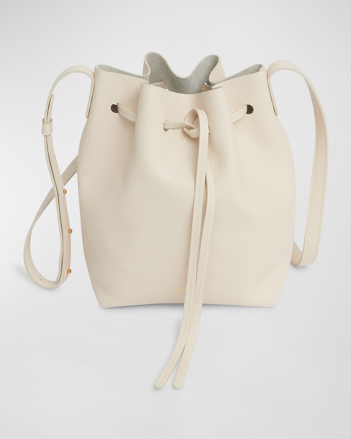 Mansur gavriel shearling bucket bag new arrivals