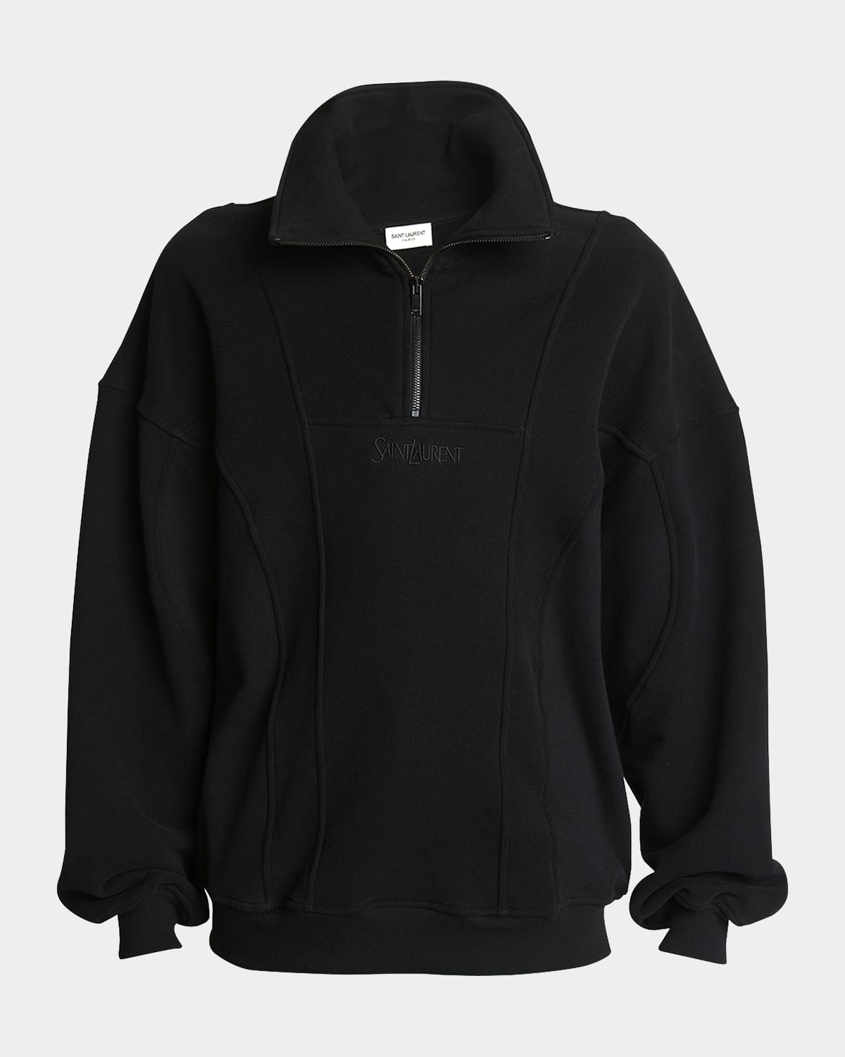 Men's Quarter-Zip Logo Sweatshirt
