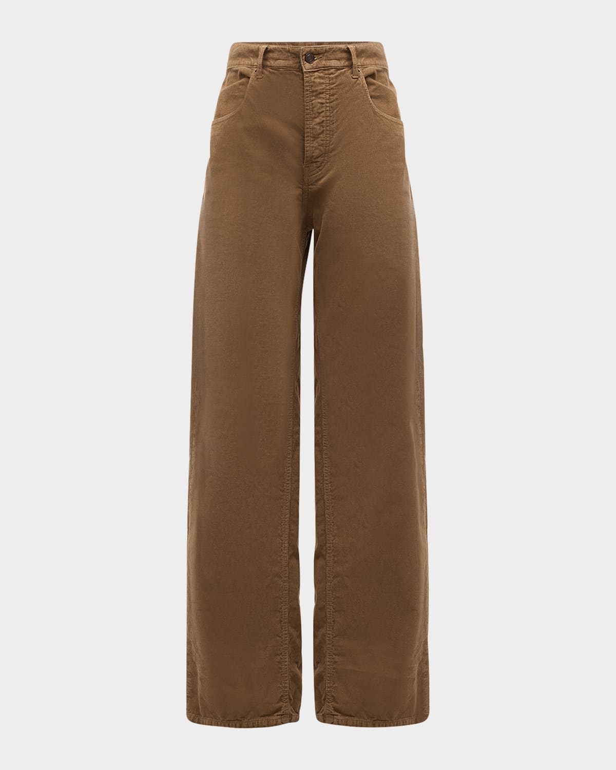 Men s Baggy Corduroy Jeans In Aubergine