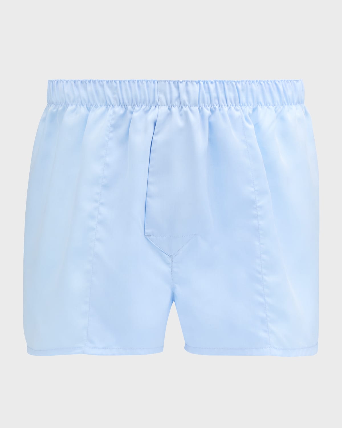 Shop Cdlp Men's Woven Slim Boxer Shorts In Sky Blue