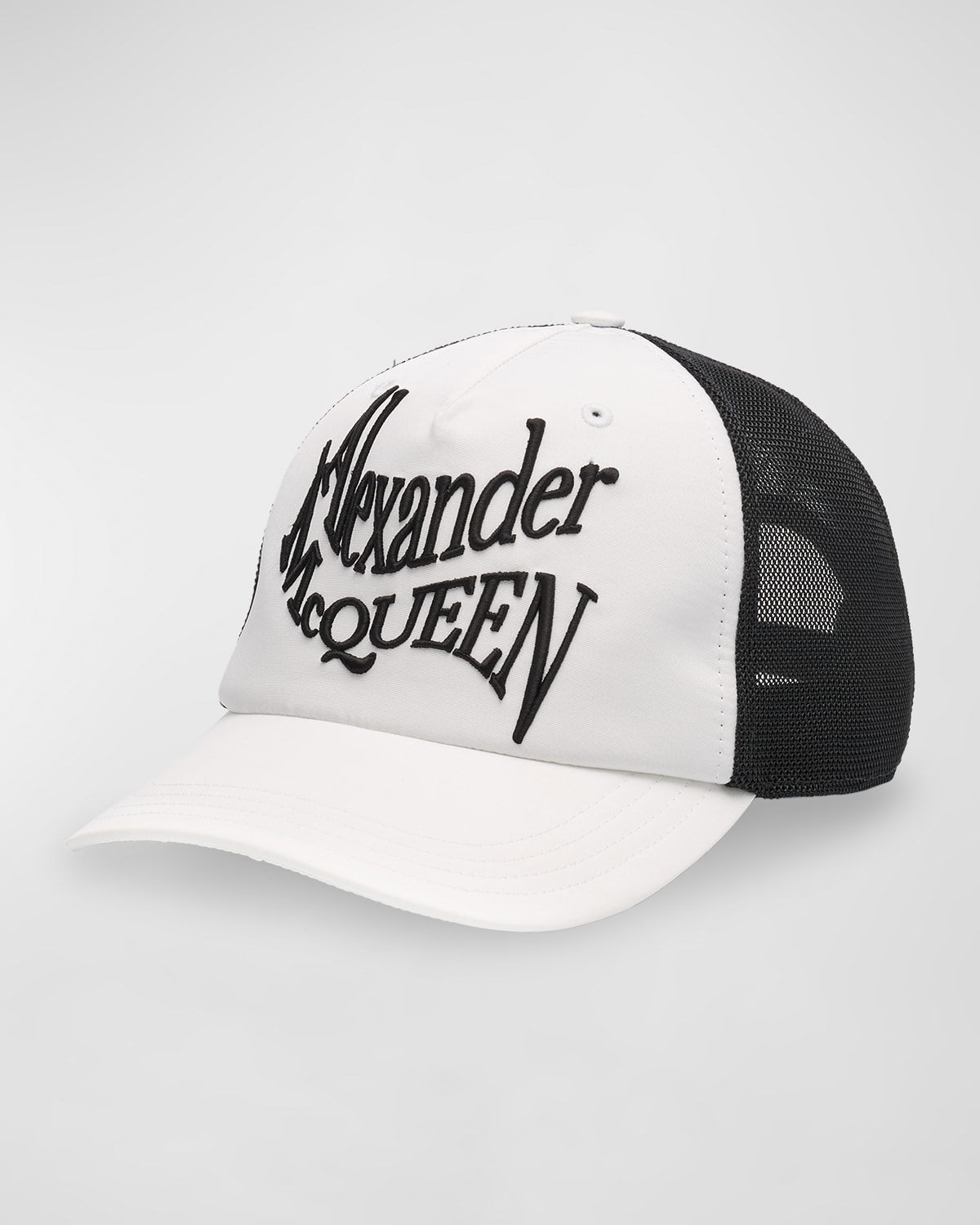 Men's Warped Logo Trucker Hat