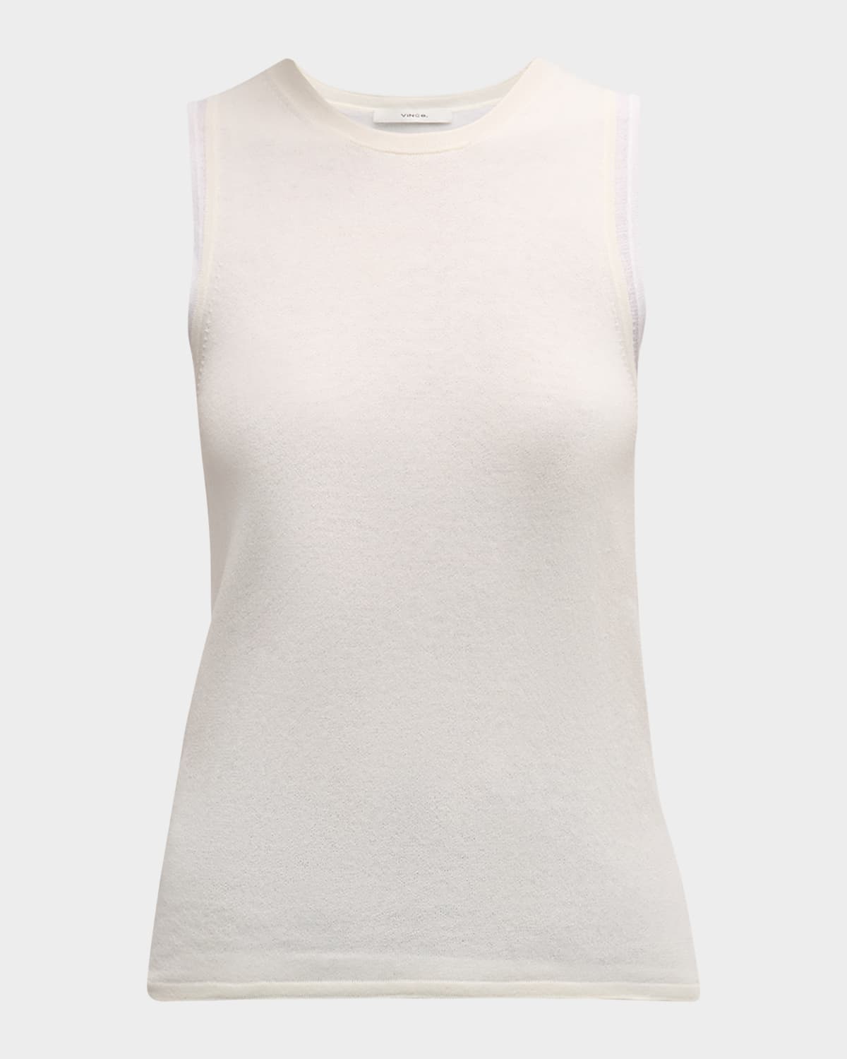 Shop Vince Double-layer Shell Top In Bell Combo