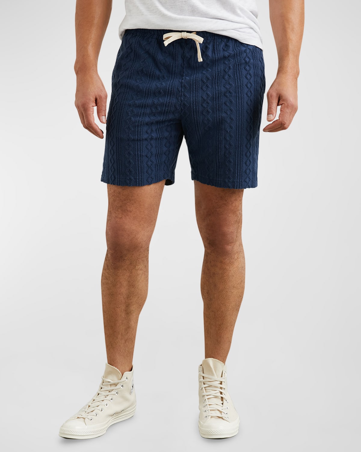 Shop Rails Men's Nova Jacquard Shorts In Royal Blue