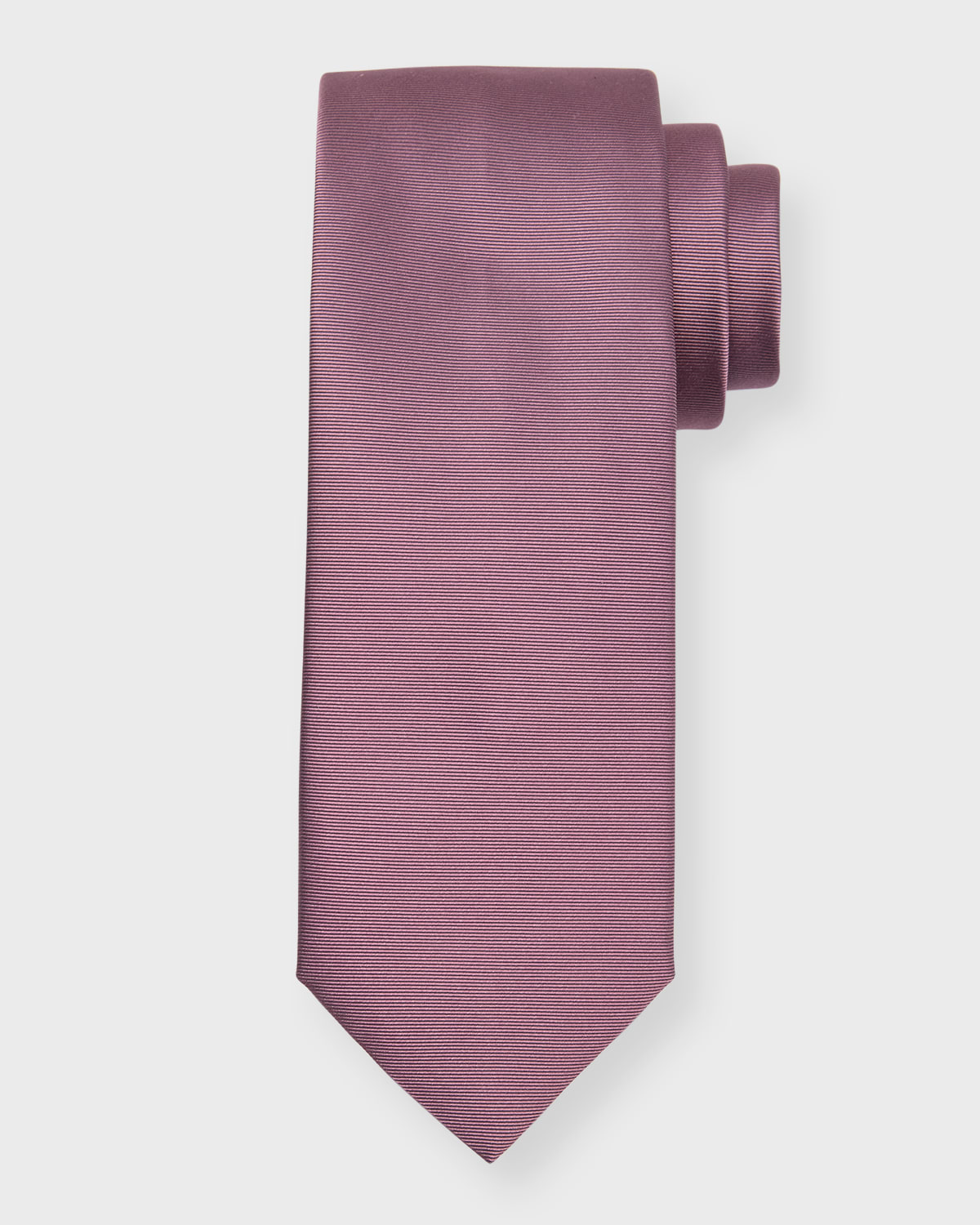 Canali Men's Silk Twill Tie In Pink
