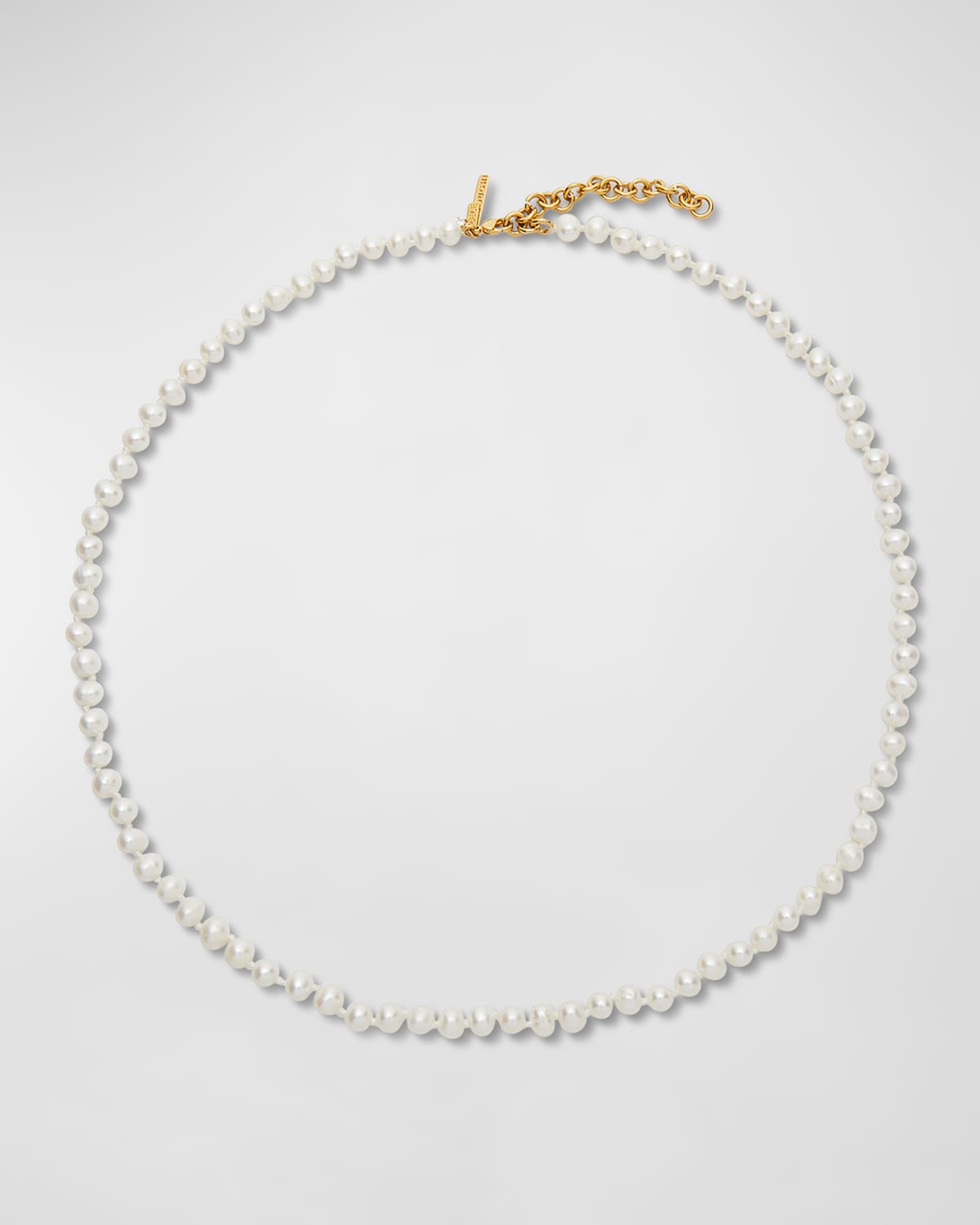 Lele Sadoughi Imitation Pearl Matinee Collar Necklace, 16-19 In White